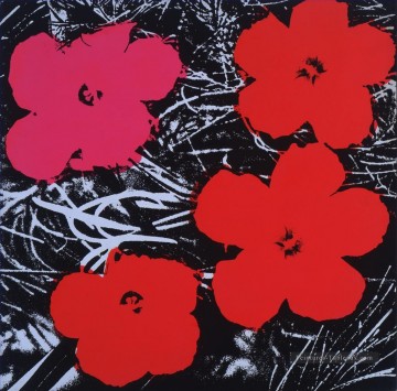 Andy Warhol Painting - Flowers 3 Andy Warhol